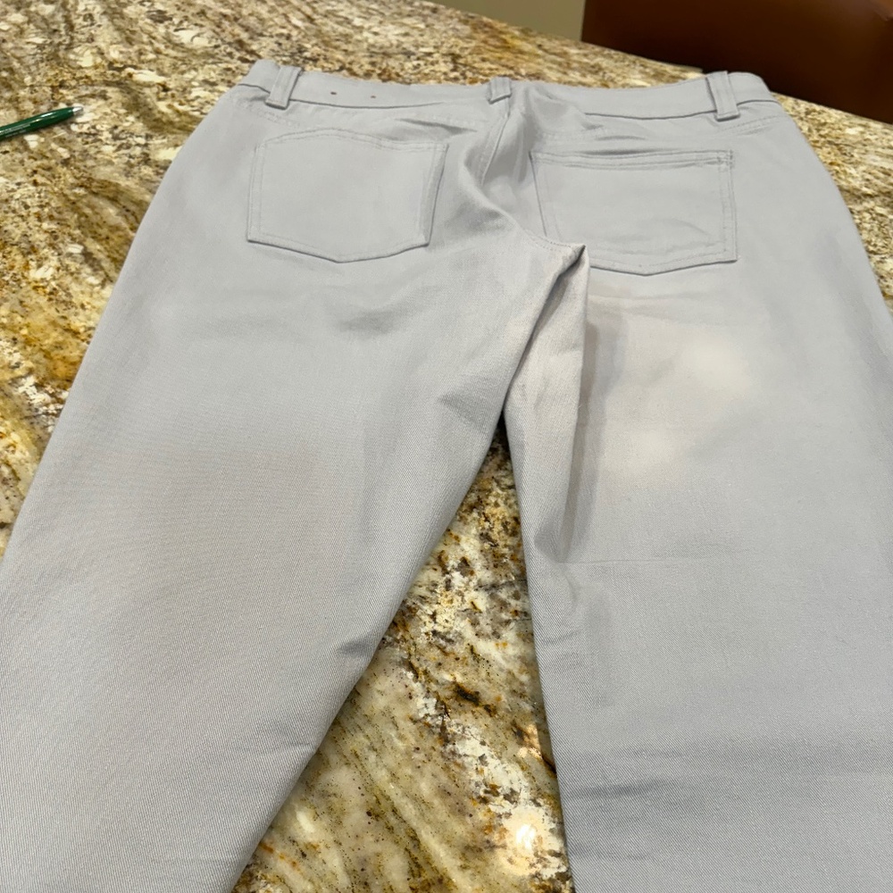 Talbots Simply Flattering 5 Pocket jeans- LOVELY GRAY size 12Petite - EUC! - Picture 12 of 15